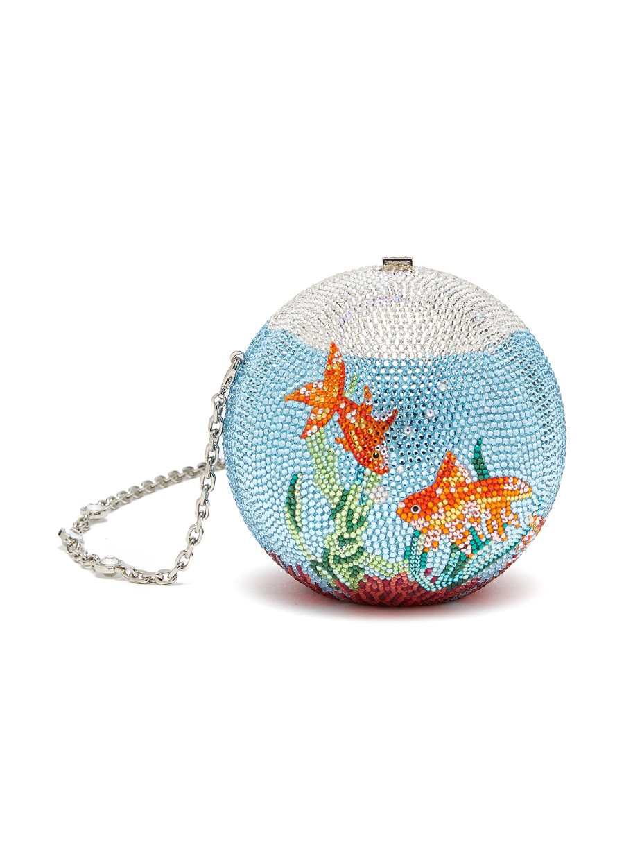 Women JUDITH LEIBER Clutch Bags | Sphere Goldfish Bowl Clutch Bag