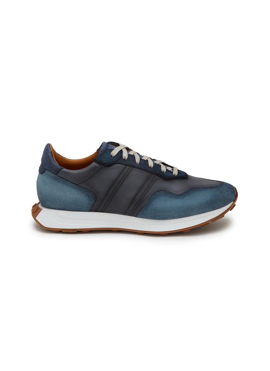 Men MAGNANNI Sneakers | Leather Suede Sneakers