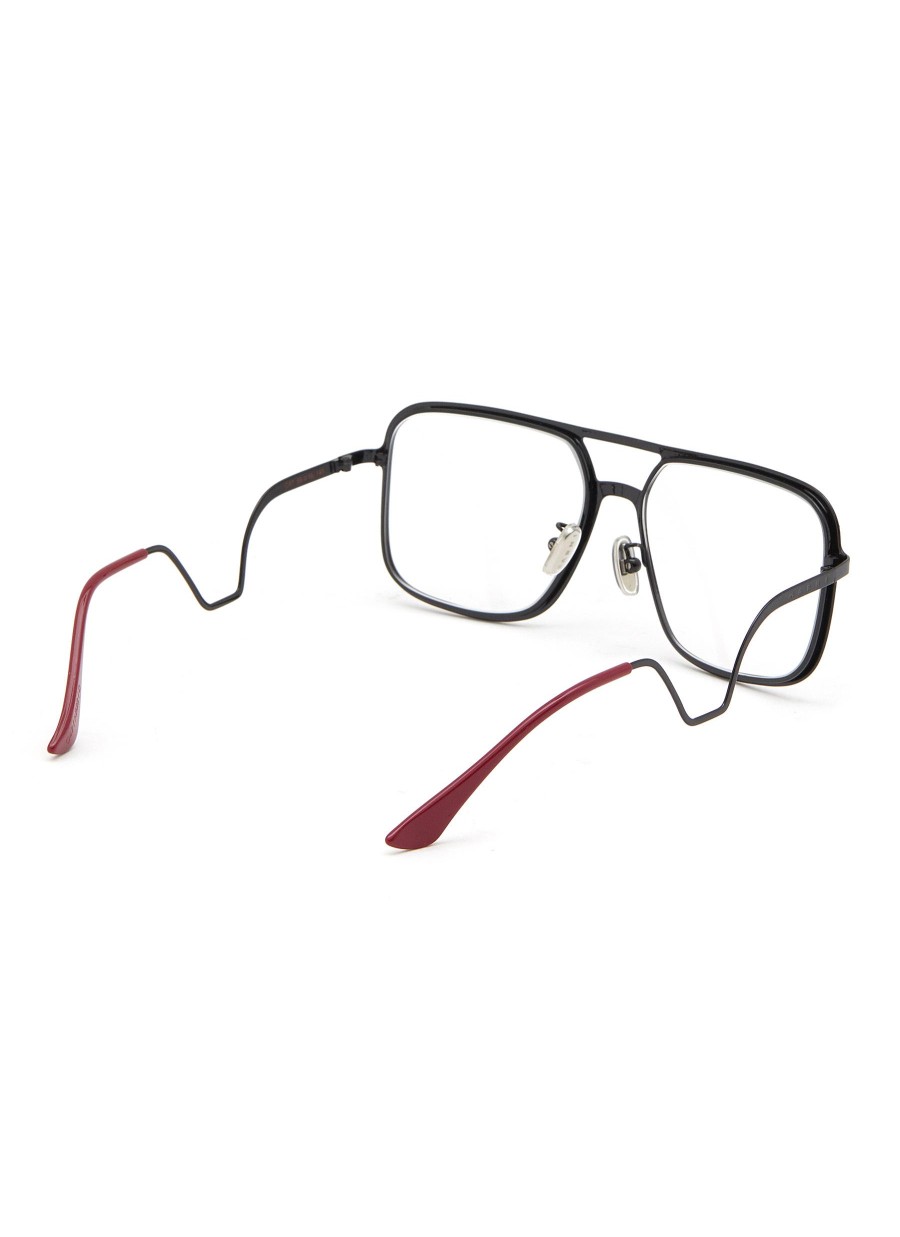 Men MARNI Eyewear | Ha Long Bay Metal Sqaure Optical Glasses