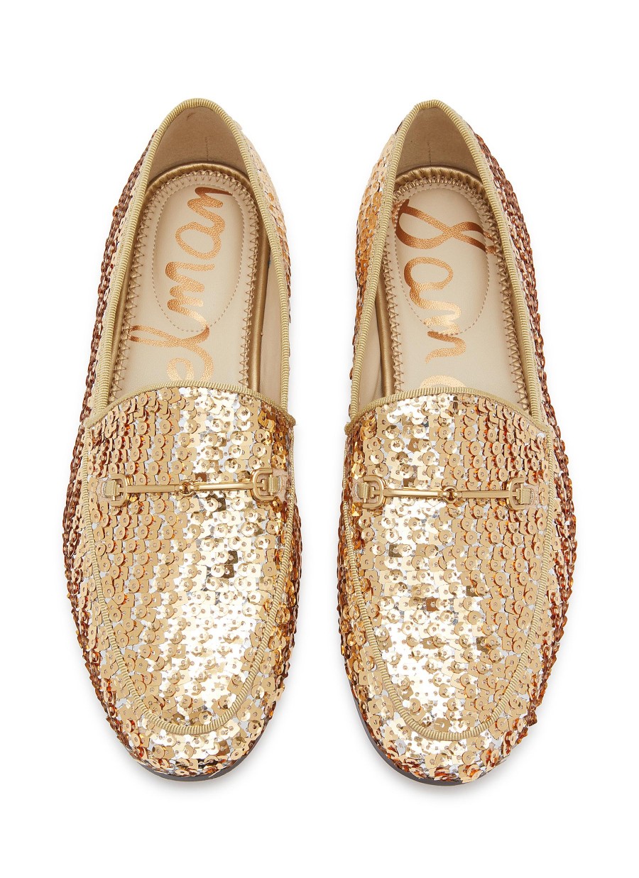 Women SAM EDELMAN Shoes | Loraine Sequin Kids Loafers