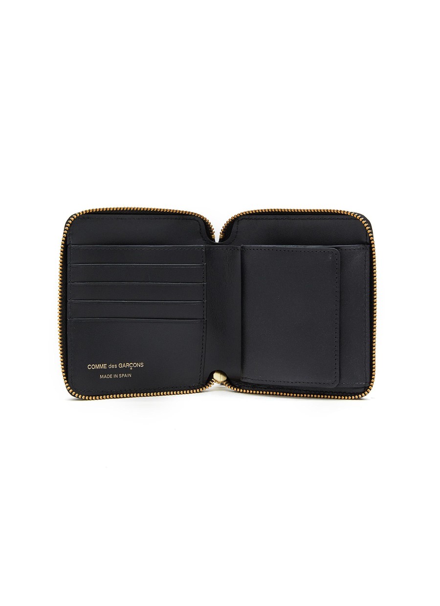 Men COMME DES GARÇONS Small Leather Goods | Tartan Zipped Wallet