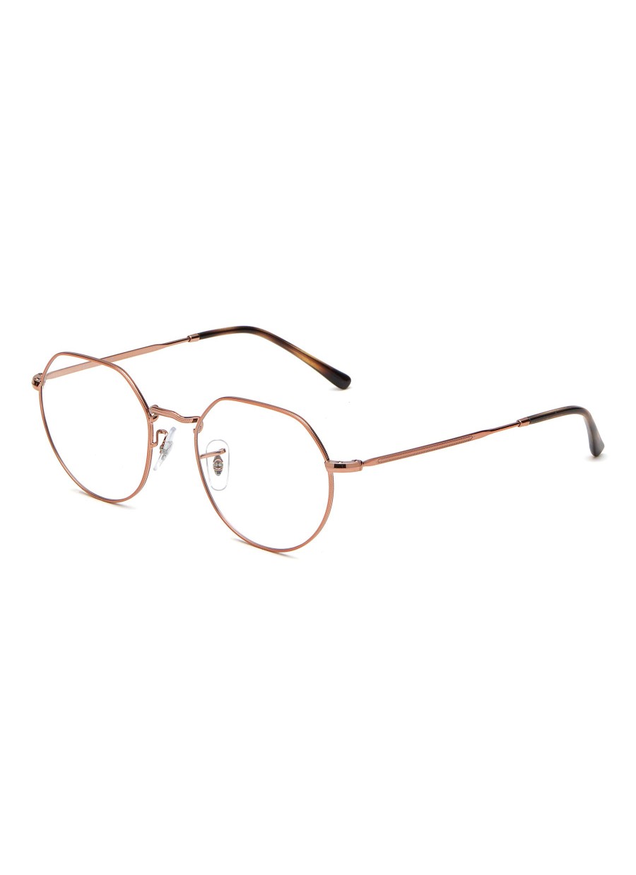 Women RAY BAN Eyewear | Metal Irregular Optical Glasses