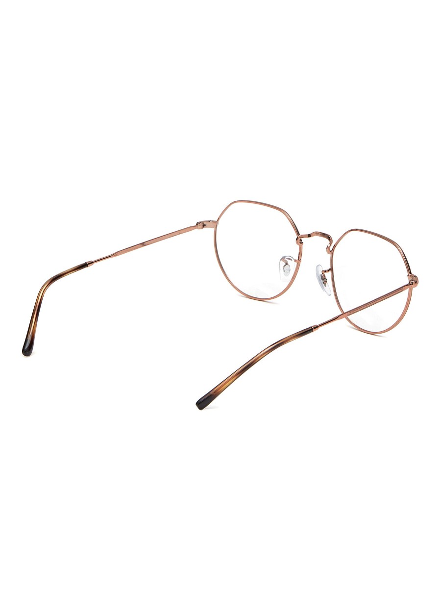 Women RAY BAN Eyewear | Metal Irregular Optical Glasses