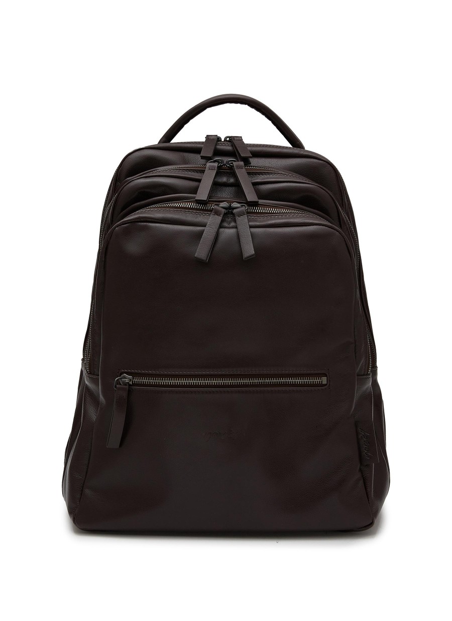 Men MARSÈLL Backpacks | Triparto Leather Backpack