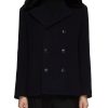 Men YVES SALOMON Coats | Double Breasted Wool Overcoat