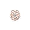 Women LC COLLECTION JEWELLERY Fine Jewellery | 18K Rose Gold Diamond Ring — Us 6.5