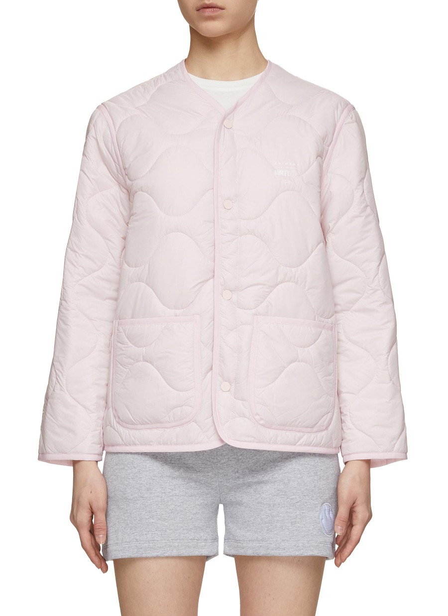 Women JOSHUA’S Jackets | Smiley Patch Quilted Jacket