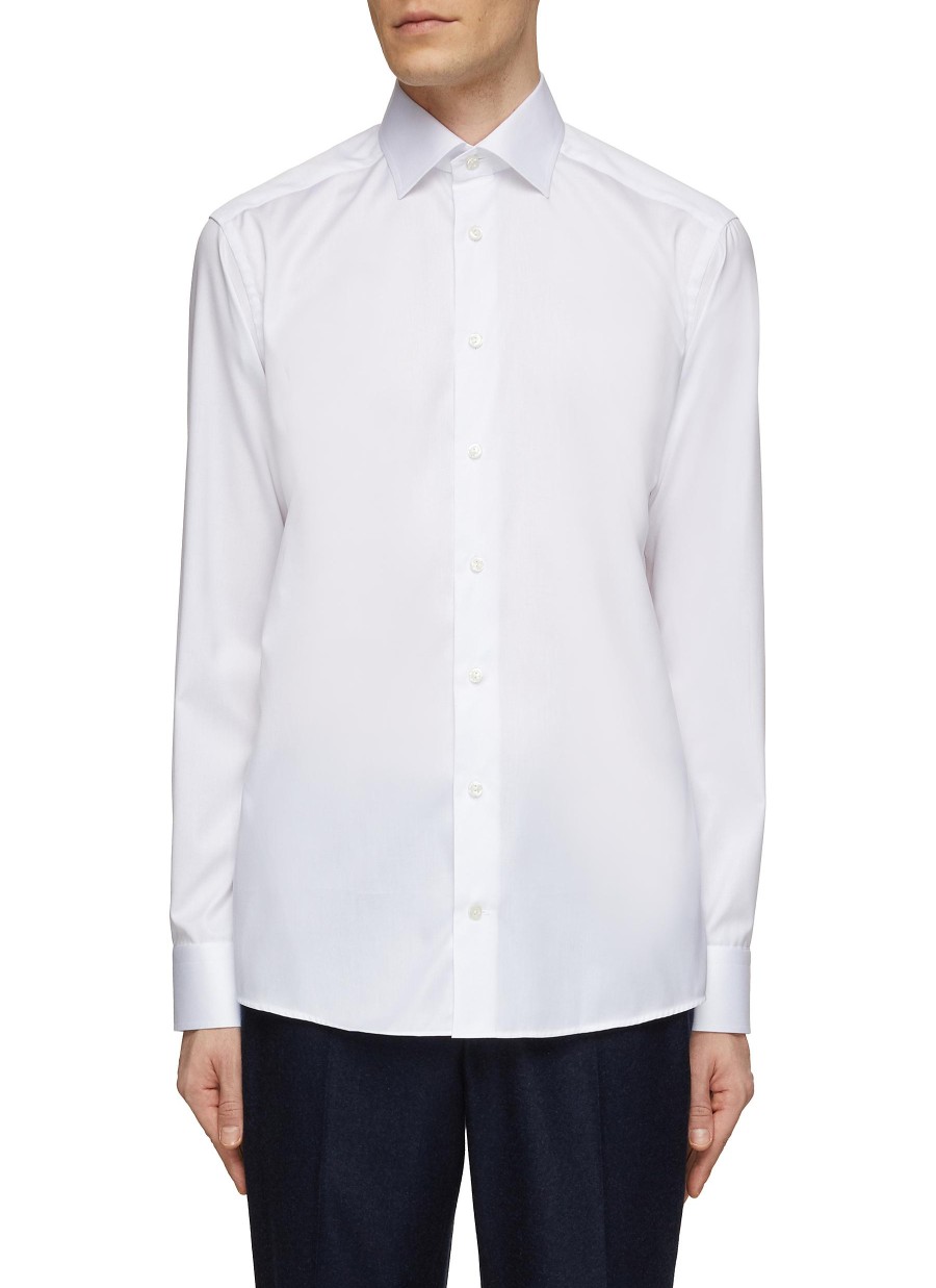 Men ETON Shirts | Signature Twill Cotton Shirt