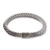 Women JOHN HARDY Fine Jewellery | Classic Chain Sterling Silver Tiga Two Tone Bracelet — Size Um