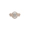 Women LC COLLECTION JEWELLERY Fine Jewellery | 18K Rose Gold Diamond Ring — Us 6.5