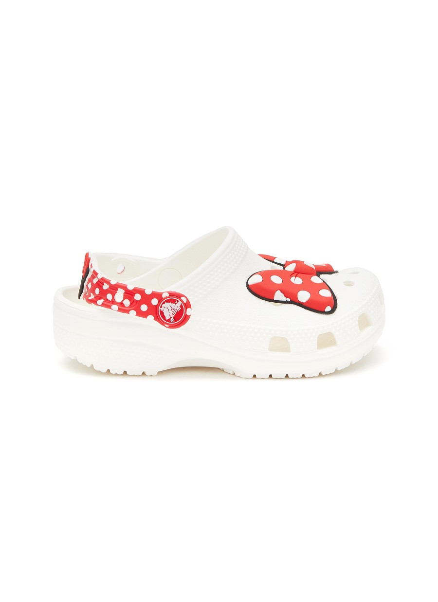 Women CROCS KIDS Shoes | X Disney Minnie Mouse Toddlers Clog Sandals