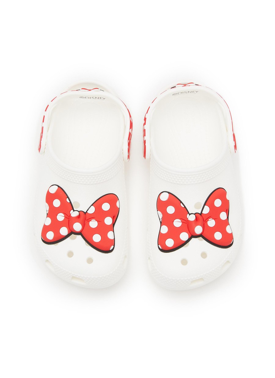 Women CROCS KIDS Shoes | X Disney Minnie Mouse Toddlers Clog Sandals