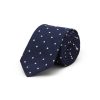 Men STEFANOBIGI MILANO Ties | Contrast Dot Bourette Silk Tie