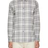 Men THEORY Shirts | Irving Plaid Cotton Shirt