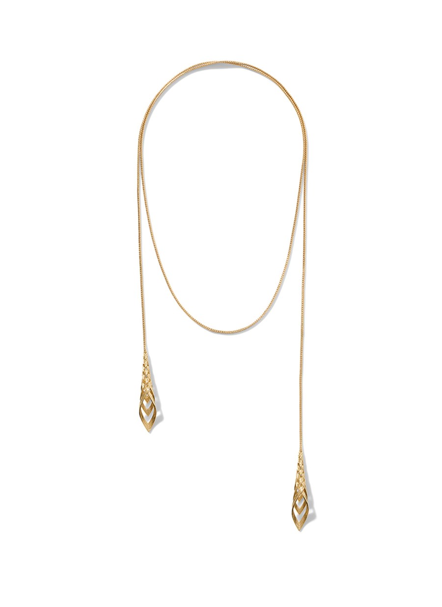 Women JOHN HARDY Fine Jewellery | Bamboo 18K Gold Chain Wrap Necklace — Size 45