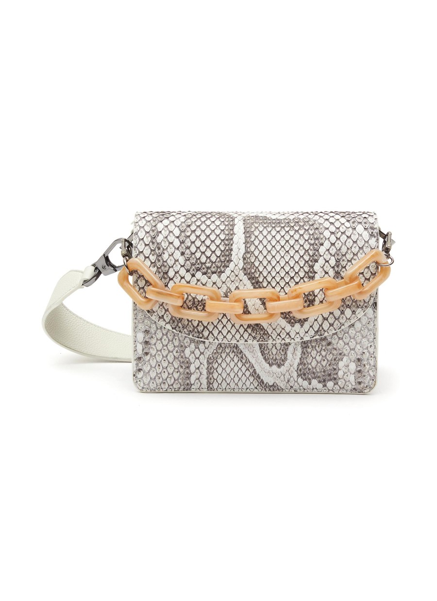 Women MARIA OLIVER Crossbody | Valencia' Python Leather Crossbody Bag