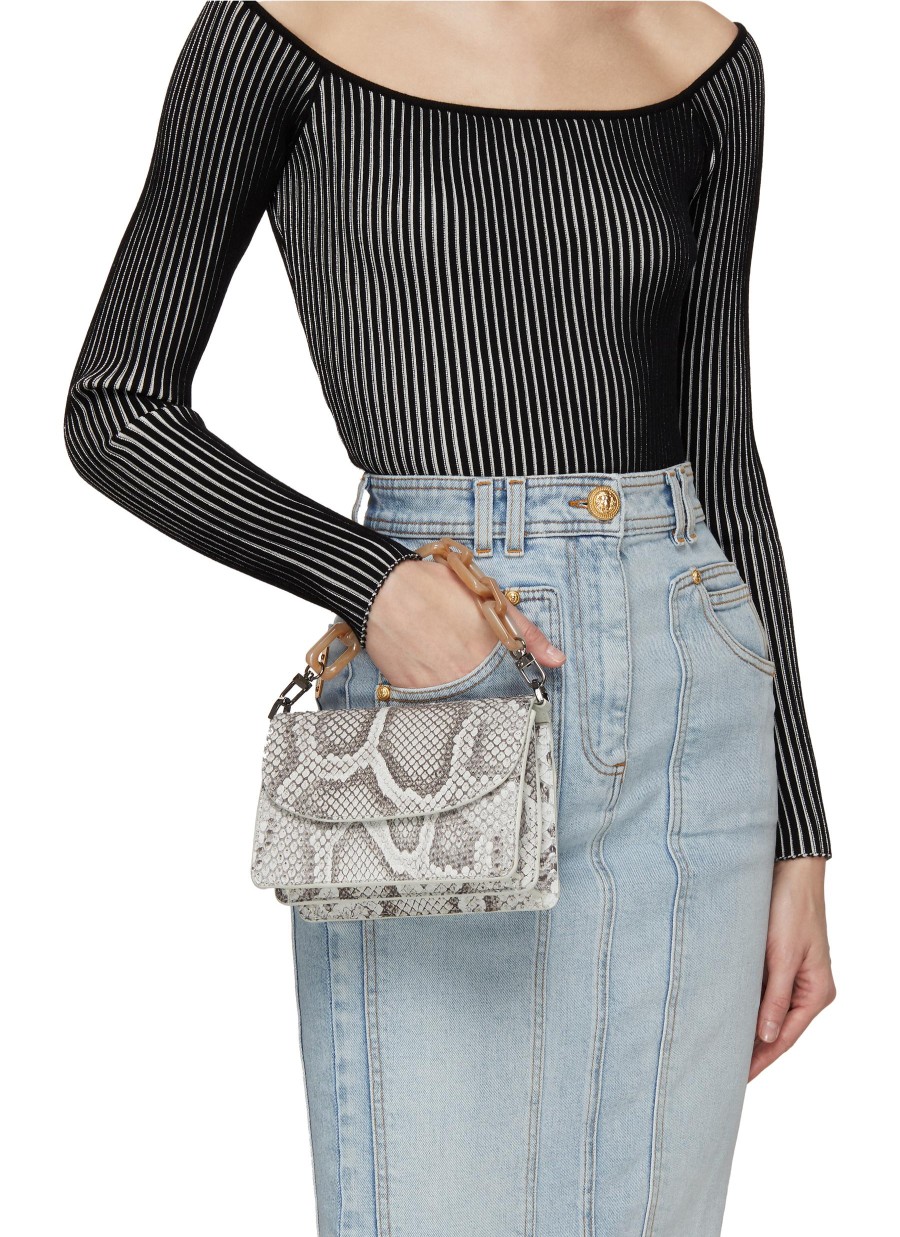 Women MARIA OLIVER Crossbody | Valencia' Python Leather Crossbody Bag