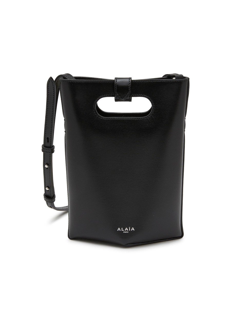 Women ALAÏA Tote Bags | Small Folded Leather Tote Bag