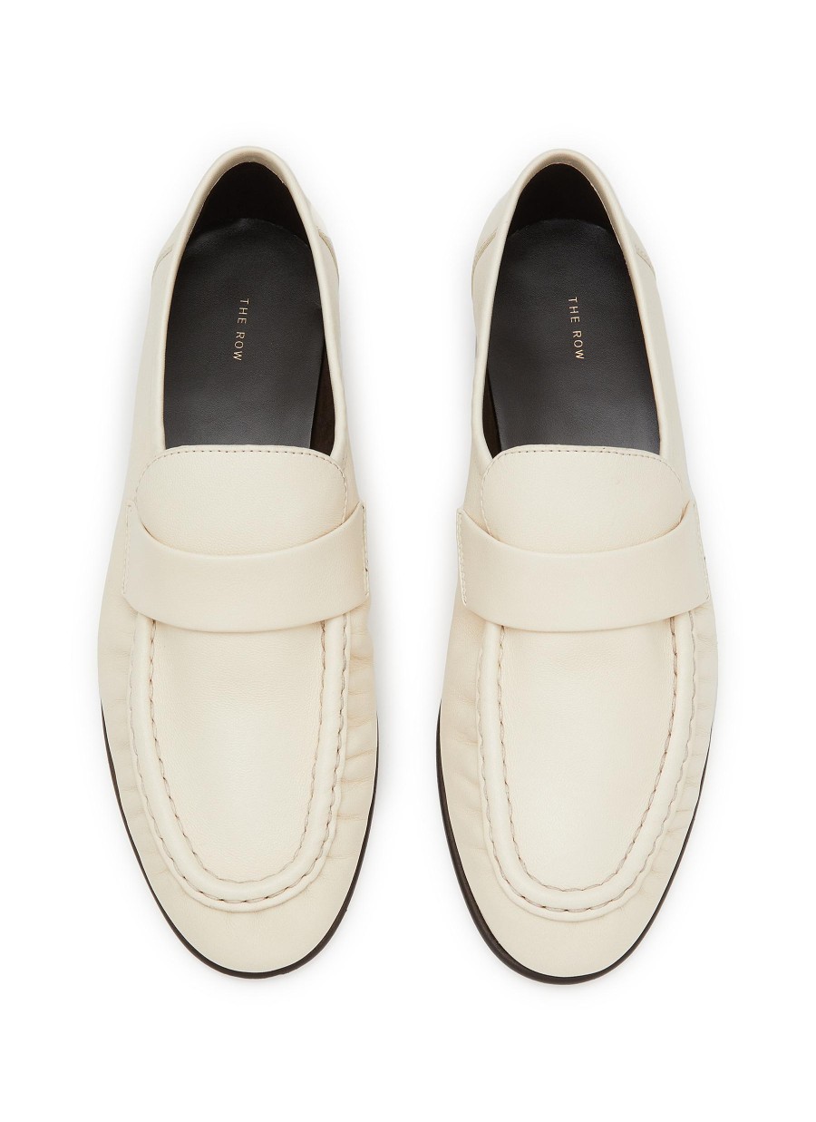 Women THE ROW Flats | Soft Nappa Leather Loafers