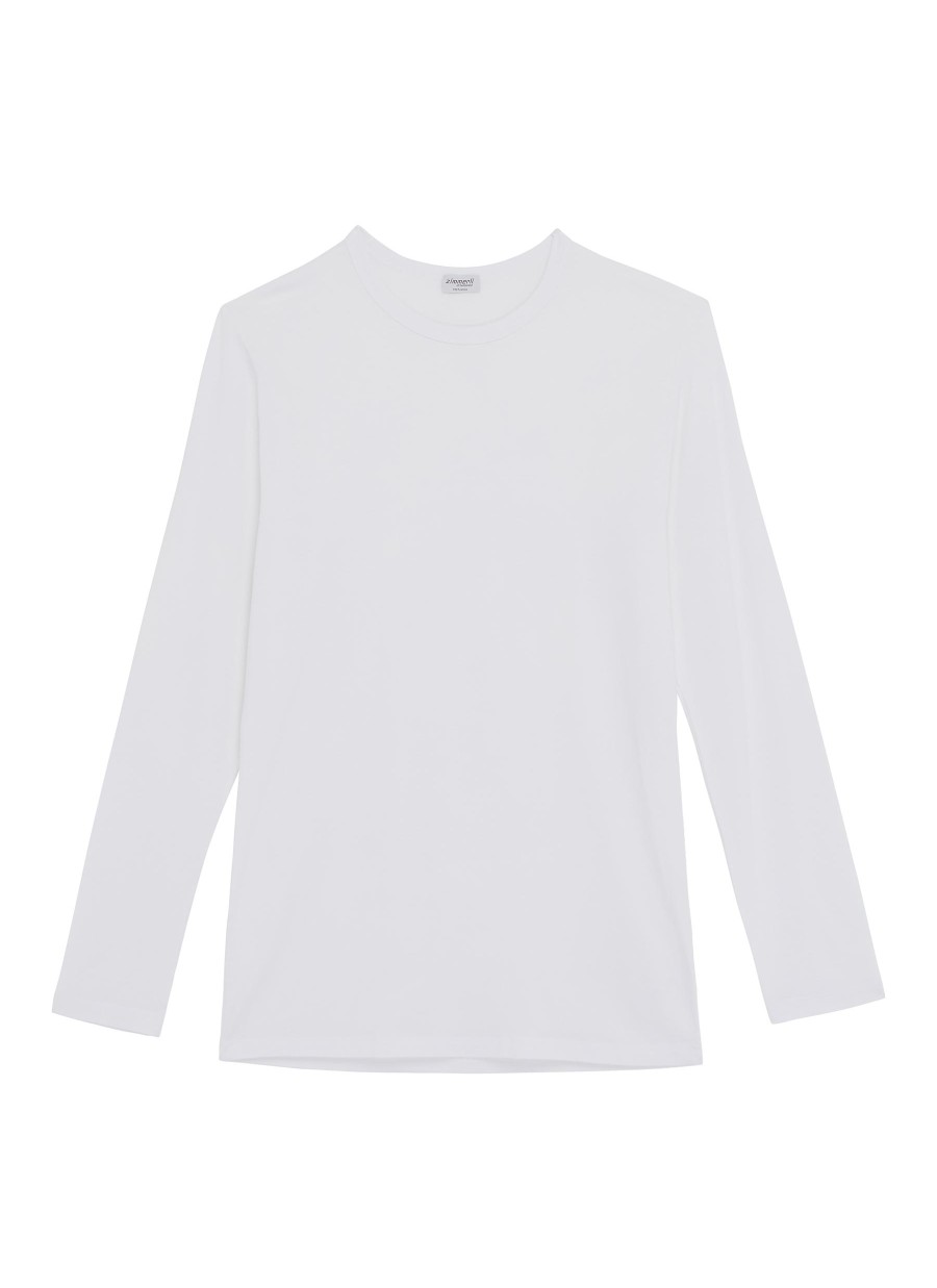 Men ZIMMERLI T-Shirts | Pureness' Modal Blend Long Sleeve Undershirt