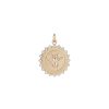 Women STORROW JEWELRY Fine Jewellery | Madelyn 14K Gold Diamond Bee Medallion Charm