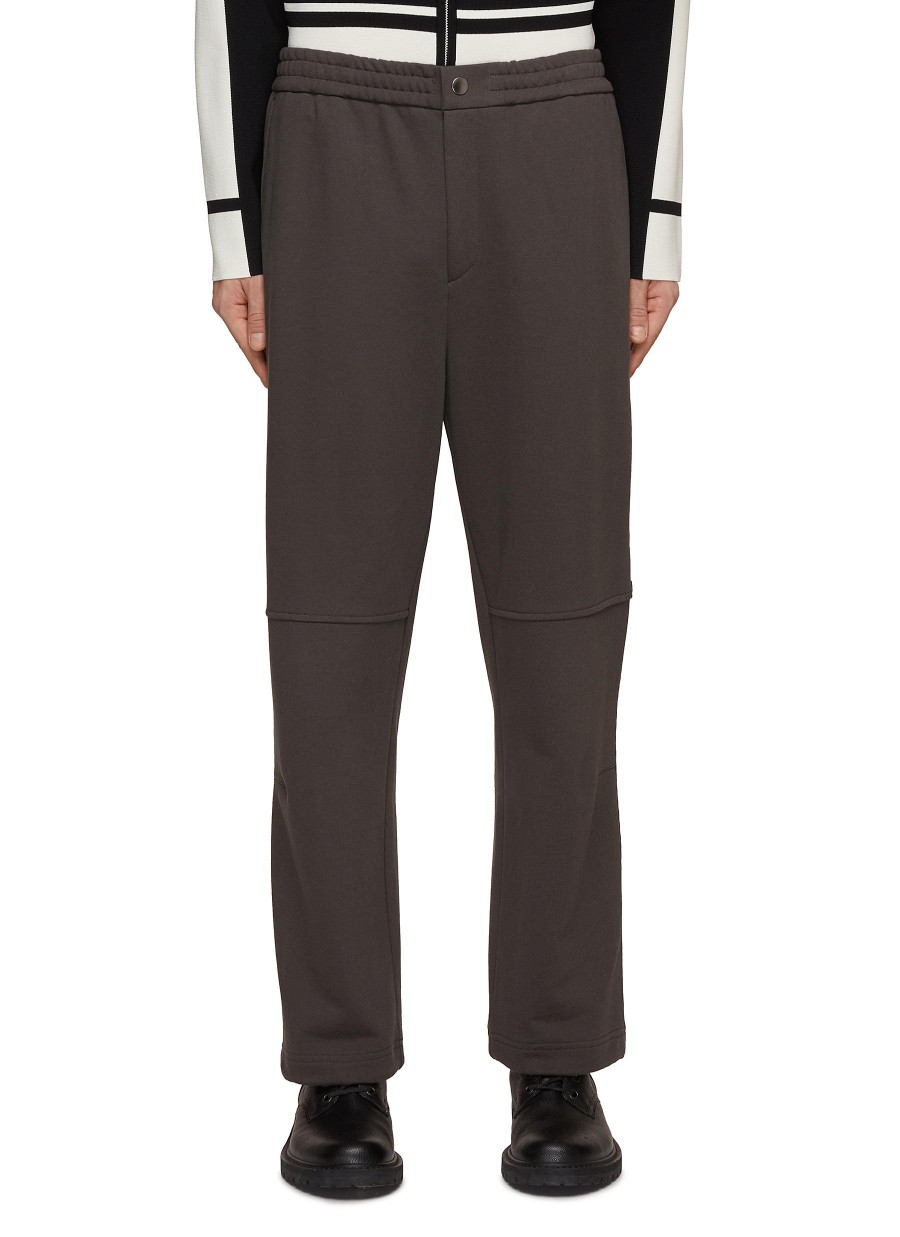 Men SOLID HOMME Pants | Cotton Jersey Jogger Pants