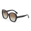 Women FENDI Eyewear | Lettering Acetate Round Frame Sunglasses