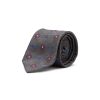 Men STEFANOBIGI MILANO Ties | Geometric Jacquard Silk Tie