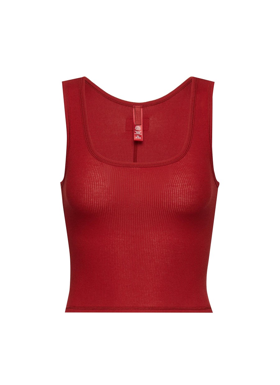 Women SKIMS Tops | Cotton Rib Tank