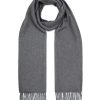 Men COLOMBO Scarves | Fringed Cashmere Scarf