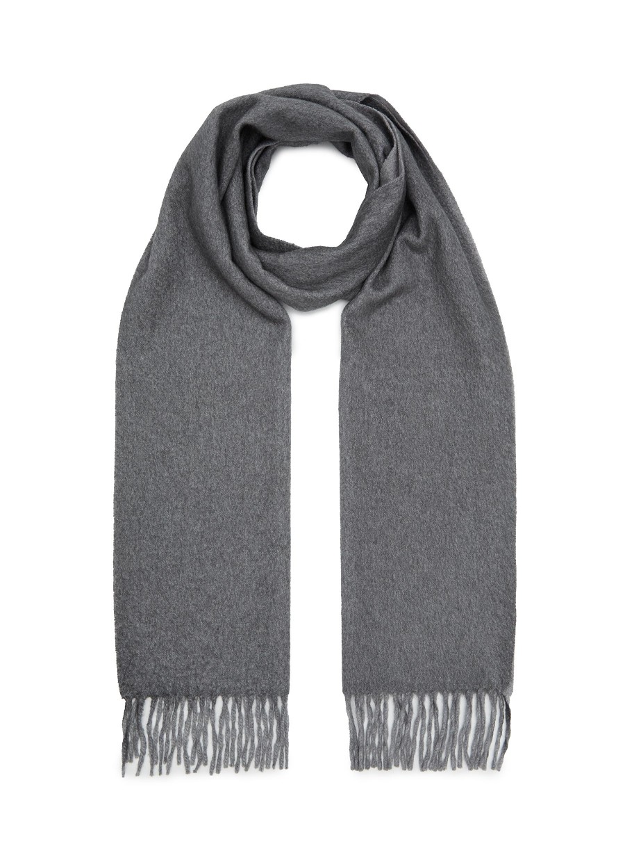 Men COLOMBO Scarves | Fringed Cashmere Scarf