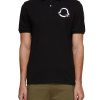 Men MONCLER Polos | Faded Logo Polo Shirt