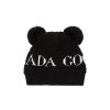 Women CANADA GOOSE Accessories | Double Pom Pom Kids Beanie Hat