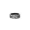 Women JOHN HARDY Fine Jewellery | Classic Chain Black Rhodium Diamond Band Ring — Size 11