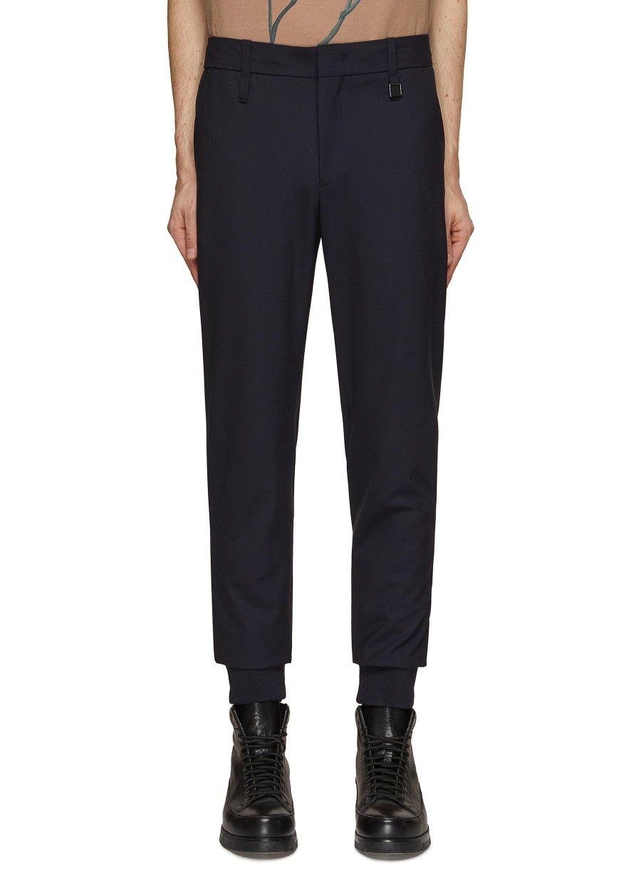 Men WOOYOUNGMI Pants | Wool Poly Tapered Pants