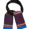 Women JOHNSTONS OF ELGIN Scarves & Wraps | Cross Stitch Cashmere Scarf