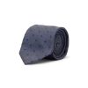 Men STEFANOBIGI MILANO Ties | Polka Dot Embroidered Silk Tie