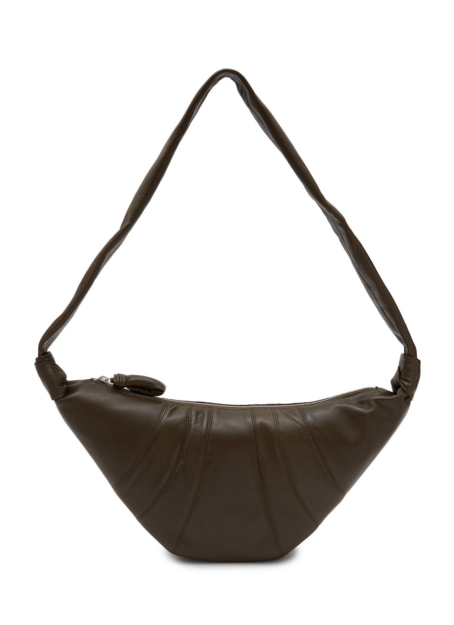 Women LEMAIRE Crossbody | Medium Croissant Leather Crossbody Bag