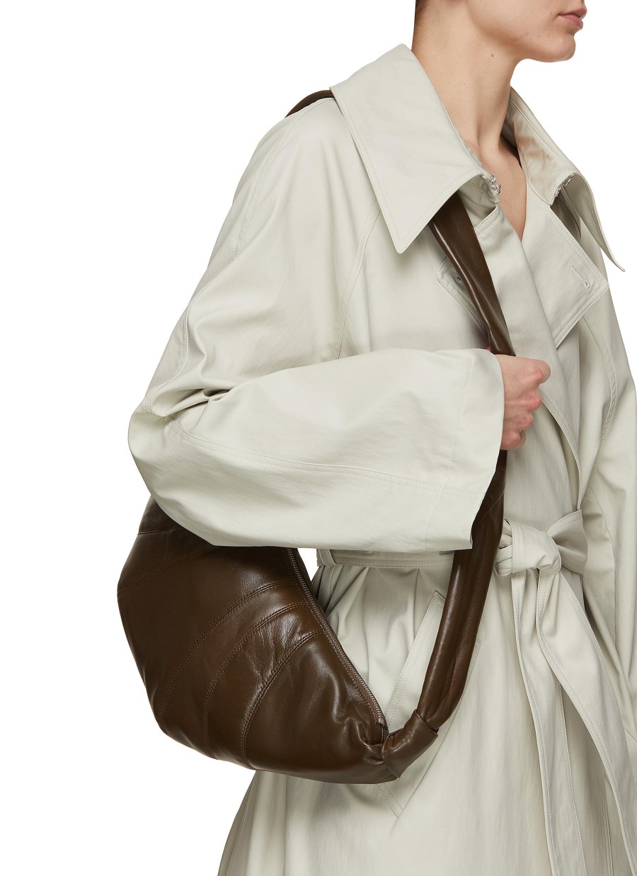 Women LEMAIRE Crossbody | Medium Croissant Leather Crossbody Bag