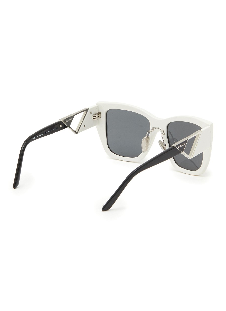 Women PRADA Eyewear | Symbole' Acetate Square Sunglasses