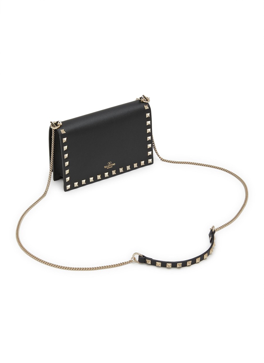 Women VALENTINO Crossbody | Rockstud Leather Pouch