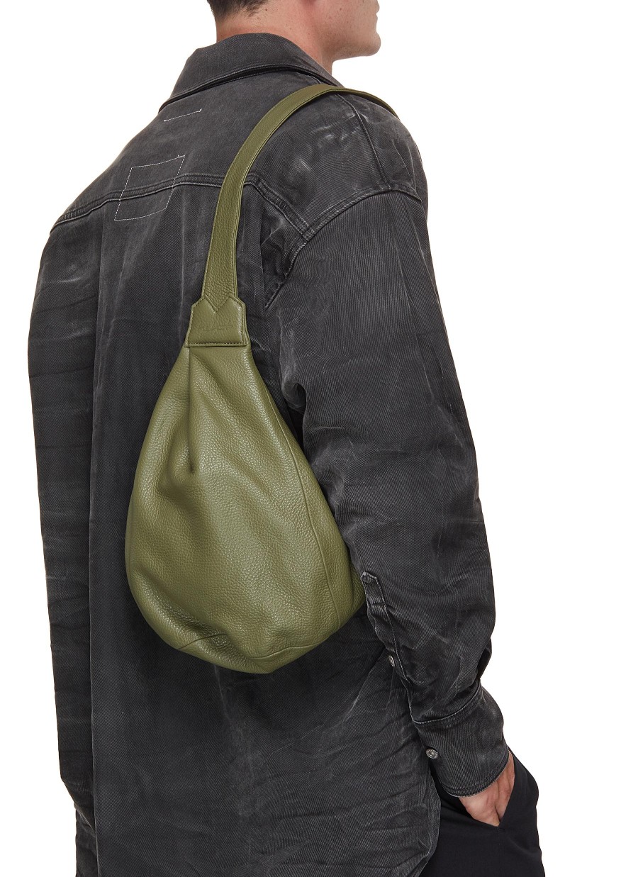 Men DISCORD YOHJI YAMAMOTO Backpacks | Small Y Leather Crossbody Bag