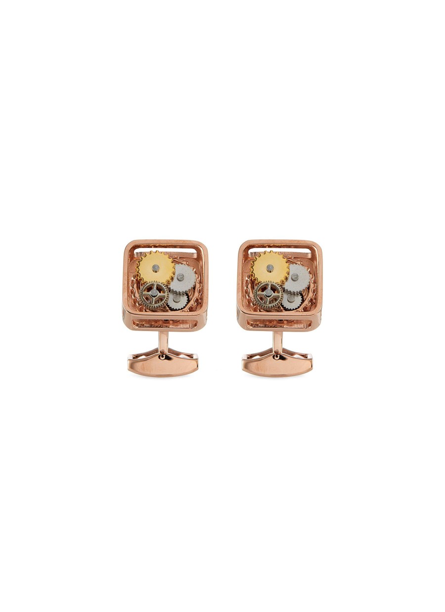 Men TATEOSSIAN Cufflinks | Mechanical Gear Squared Cufflinks