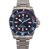 Men CUSTOM T. WATCH ATELIER Watches | High Tide Edition' Blue Dial Stainless Steel Case Link Bracelet Watch