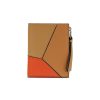 Men LOEWE Small Leather Goods | Puzzle' Leather Compact Zip Wallet