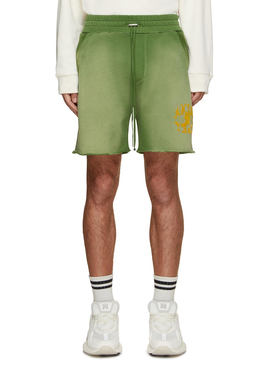 Men AMIRI Pants | Flying Shoe Drawstring Track Shorts