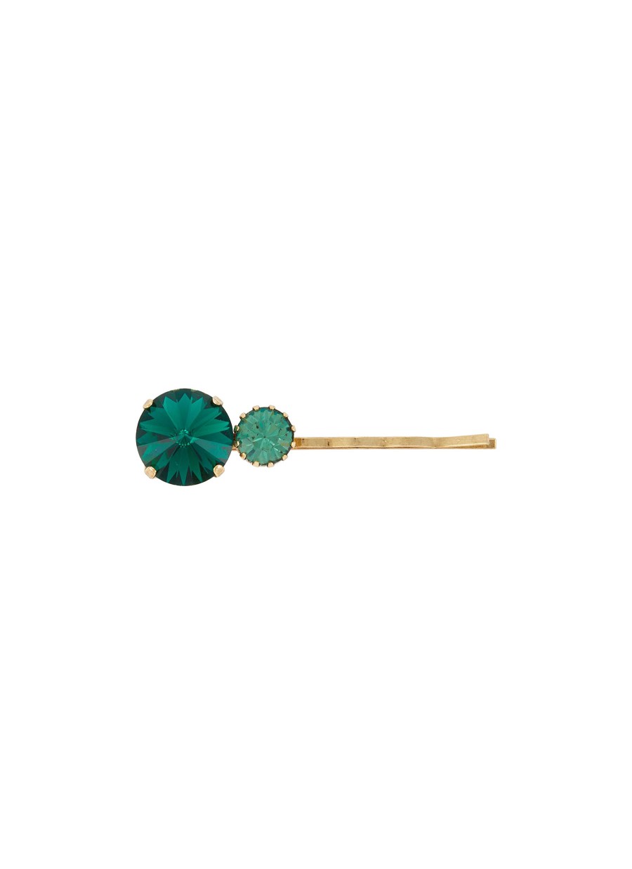 Women JENNIFER BEHR Hats & Gloves | Myrla Emerald Bobby Pin