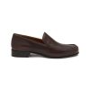 Women THE ROW Flats | Flynn Leather Loafers