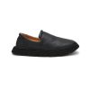 Men MARSÈLL Flats | Intagliata Panto Leather Slip-On Shoes