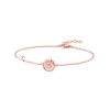 Women KORLOFF Fine Jewellery | Saint-Petersbourg Rose Gold Diamond Pink Opal Bracelet